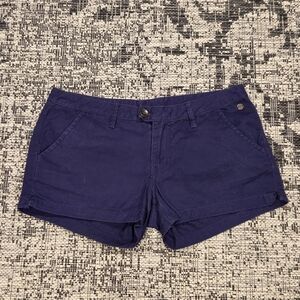 Women's Navy Blue Shorts